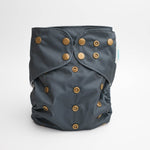 Solid Color: Essentials Pocket Cloth Diaper with Athletic Wicking Jersey, Grows with your Baby - Everetts Place Boutique - Pocket Diaper