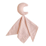 Mushie Moon Lovey Blanket Made from 100 Percent Organic Cotton for Babies and Toddlers - 