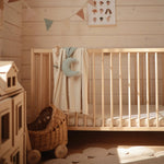 Mushie Moon Lovey Blanket Made from 100 Percent Organic Cotton for Babies and Toddlers - 