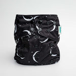 Kinder Cloth Diaper Co. Space and Sky: Essentials Pocket Cloth Diaper with Athletic Wicking Jersey, Grows with your Baby