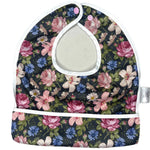 Texas Tushies Morgan Floral The Flip Bib With Pocket By Texas Tushies - 