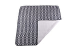 Newcastle Classics Moroccan Blue Cotton Muslin Blanket with Four Layers for Kids - Baby & Toddler > Swaddling & Receiving Blankets > Receiving Blankets Cotton Newcastle Blanket