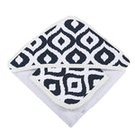 Newcastle Classics Moroccan Blue Hooded Towel and Washcloth Set