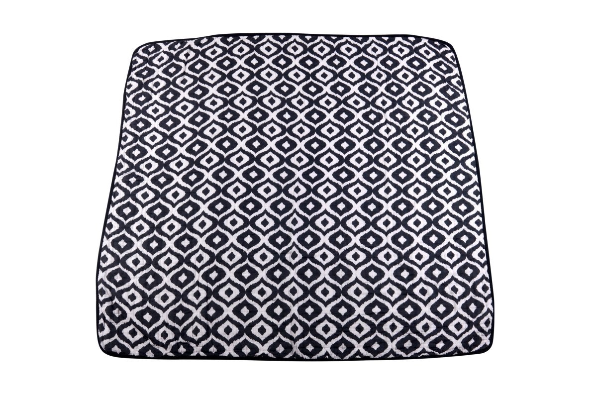 Newcastle Classics Morrocan Blue Cotton Muslin Blanket for Comfortable Baby Snuggling - 
