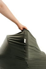 Little Mae & Co Moss Car Seat Cover All In One Breathable Knit For Moms - Everetts Place Boutique - 