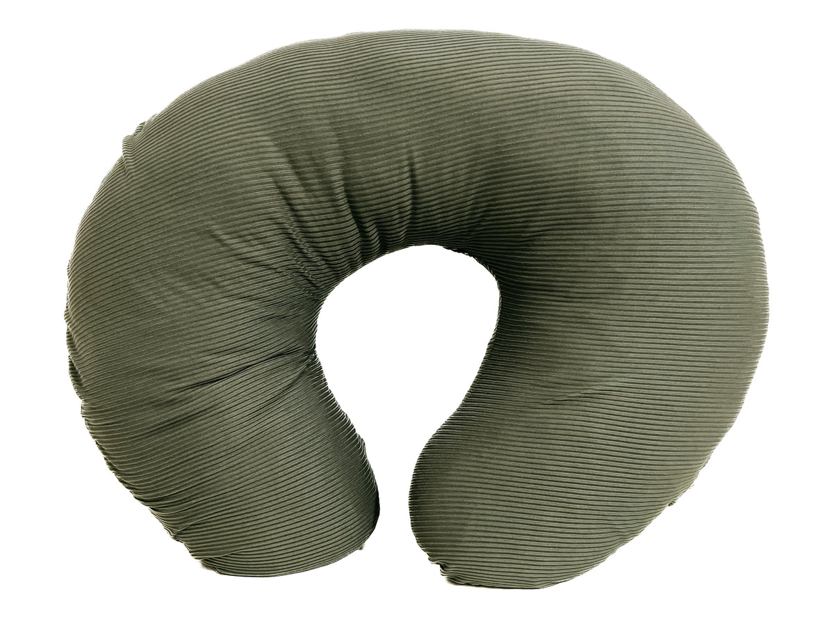 Little Mae & Co Moss Ribbed Nursing Pillow CoverEveretts Place