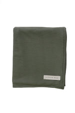Little Mae & Co Moss Ribbed Stretch SwaddleEveretts Place