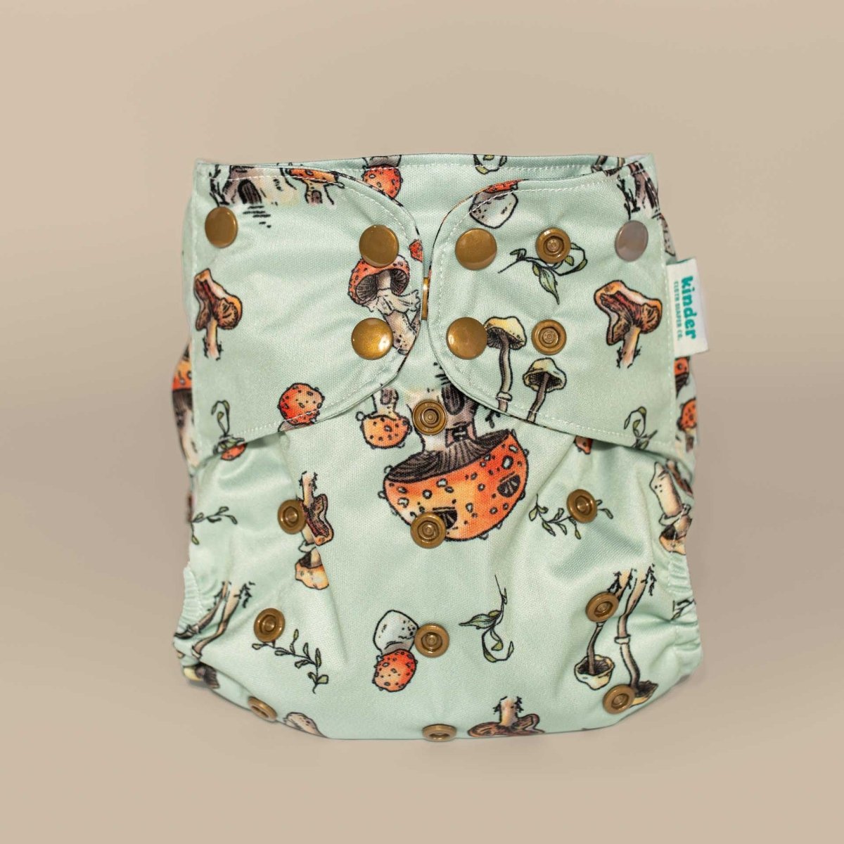 Nature: Essentials Pocket Cloth Diaper with Athletic Wicking Jersey, Grows with your Baby - Everetts Place Boutique - Pocket Diaper