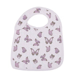 Newcastle Classics Mountain Meadow Cotton Muslin Bib Set with Soft Absorbency for Babies - 