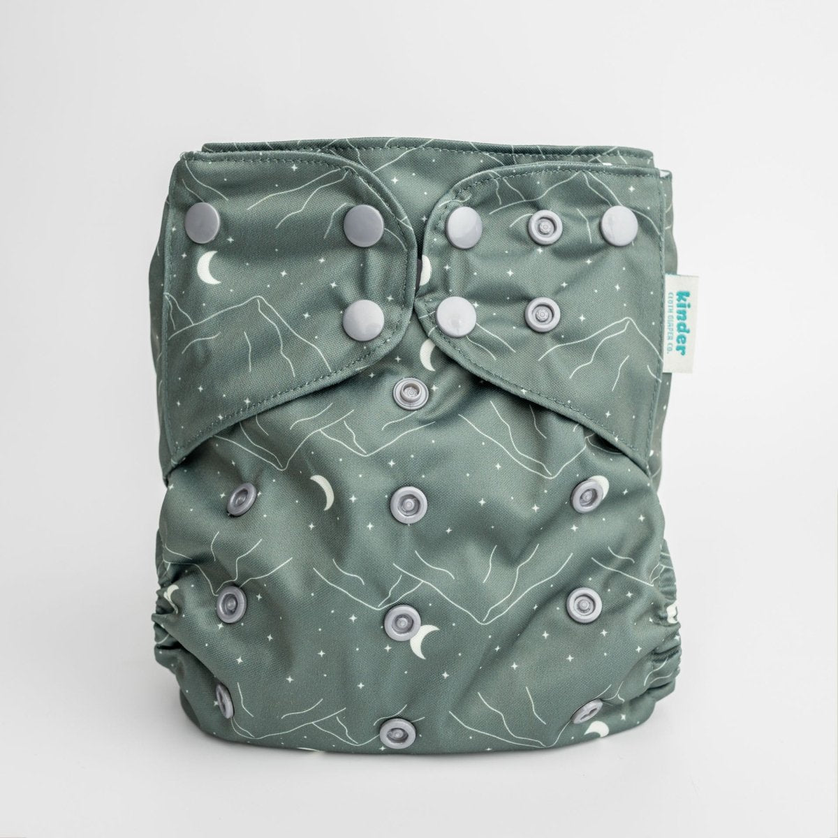 Nature: Essentials Pocket Cloth Diaper with Athletic Wicking Jersey, Grows with your Baby - Everetts Place Boutique - Pocket Diaper