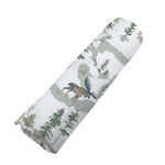 Newcastle Classics Mountain Moose Bamboo Swaddle Blanket for Newborn Comfort and Versatility - 