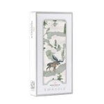 Newcastle Classics Mountain Moose Bamboo Swaddle Blanket for Newborn Comfort and Versatility - 
