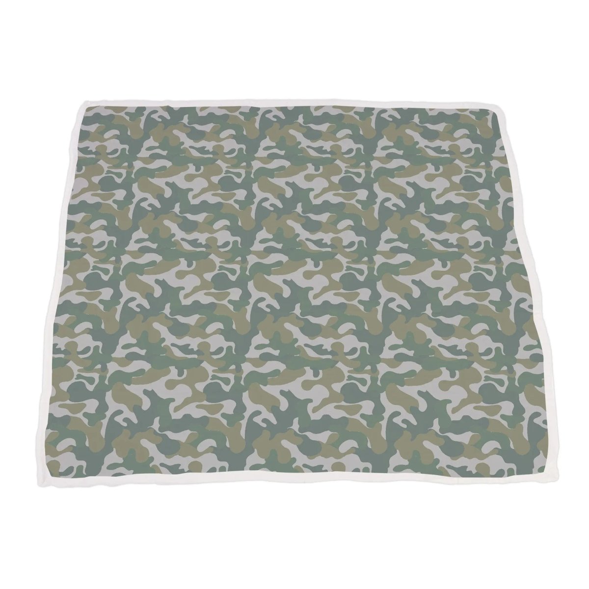 Newcastle Classics Mountain Moose Camo Blanket for Kids in Soft Breathable Bamboo Muslin - 