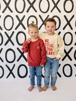 Little Joy Co. Mr Steal Your Heart Crewneck Sweatshirt - Cream - 