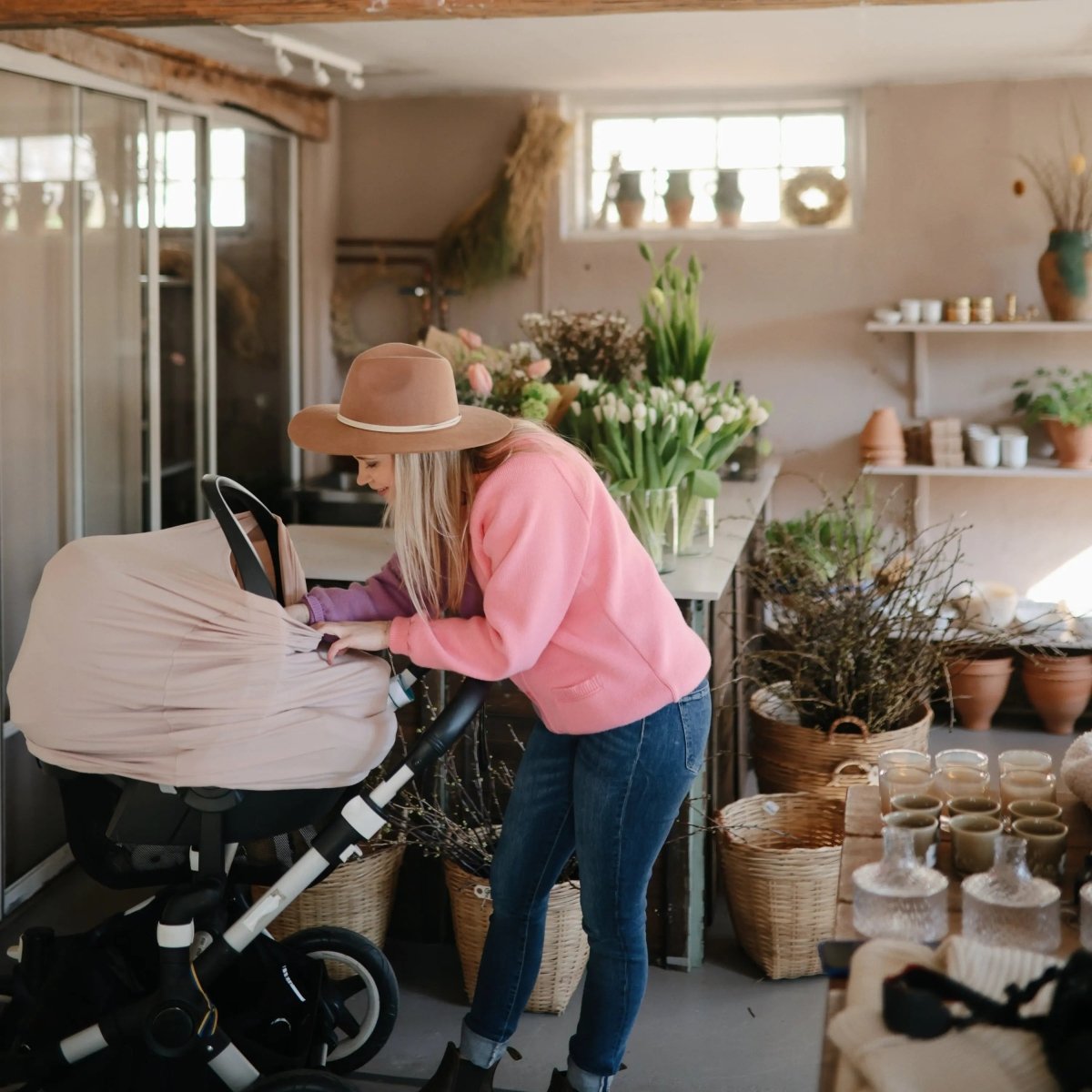 Mushie Multi Use Cover for Nursing and Protection from Unwanted Elements - Everetts Place Boutique - 