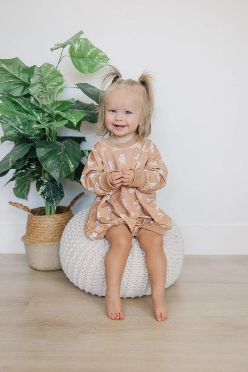 Little Joy Co. Mummy Bamboo Bubble Romper For Babies 0 To 3 Months To 2T - Everetts Place Boutique - 