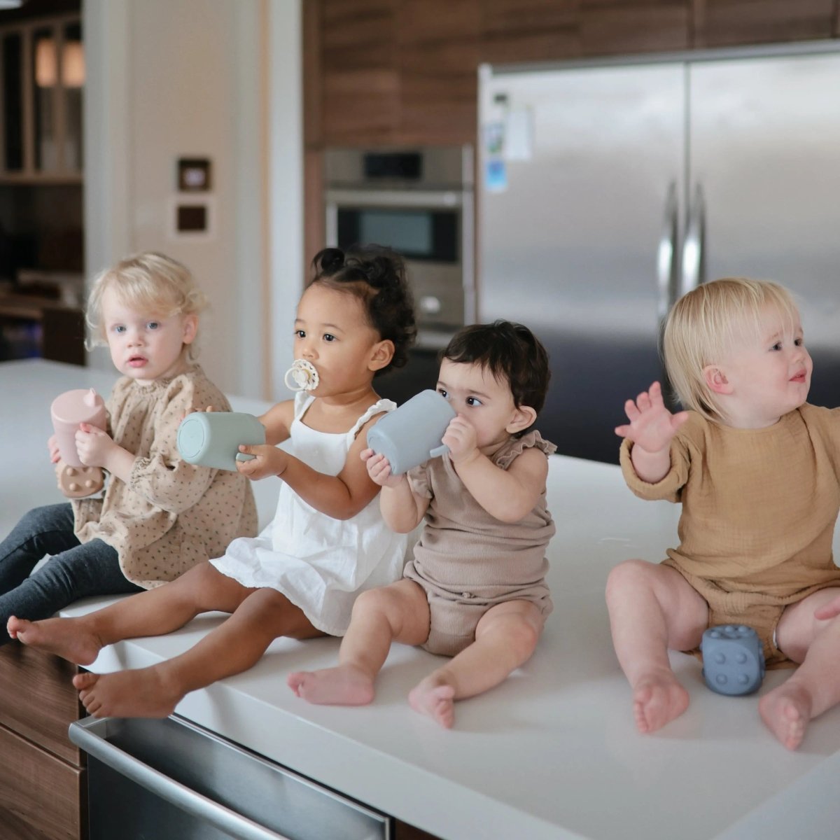 Mushie Mushie Dice Press Toy for Fine Motor Skill Development and Learning - Everetts Place Boutique - 