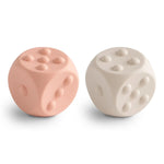 Mushie Mushie Dice Press Toy for Fine Motor Skill Development and Learning - Everetts Place Boutique - 