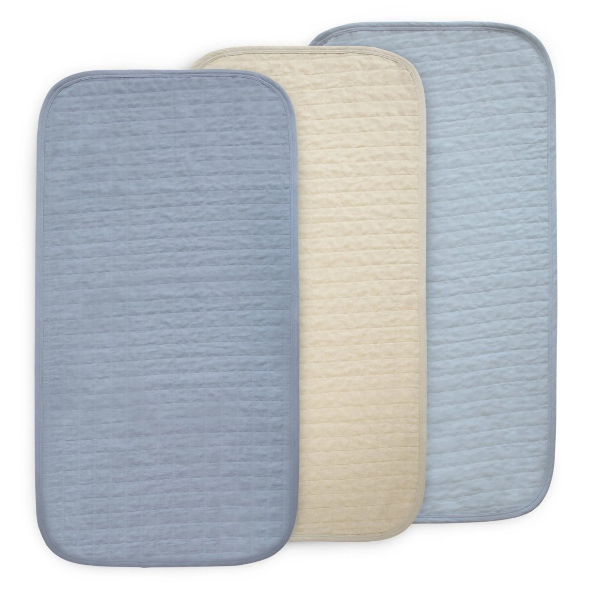 Mushie Mushie Organic Cotton Changing Pad Liners with Water Repellent Layer and Bamboo Blend - 