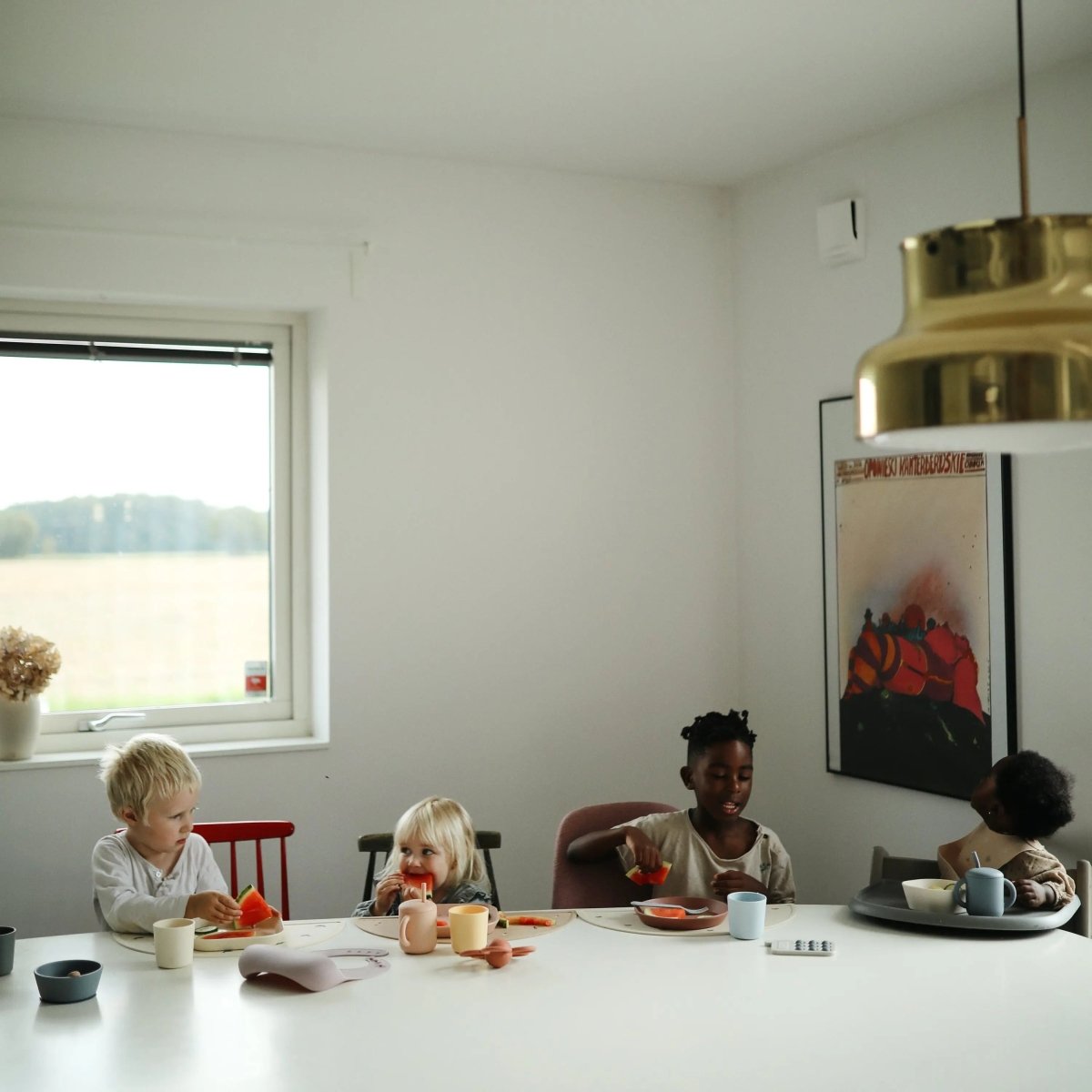 Mushie Mushie Plastic Dinnerware Cups Lightweight Non Toxic Designed for Kids - Everetts Place Boutique - 