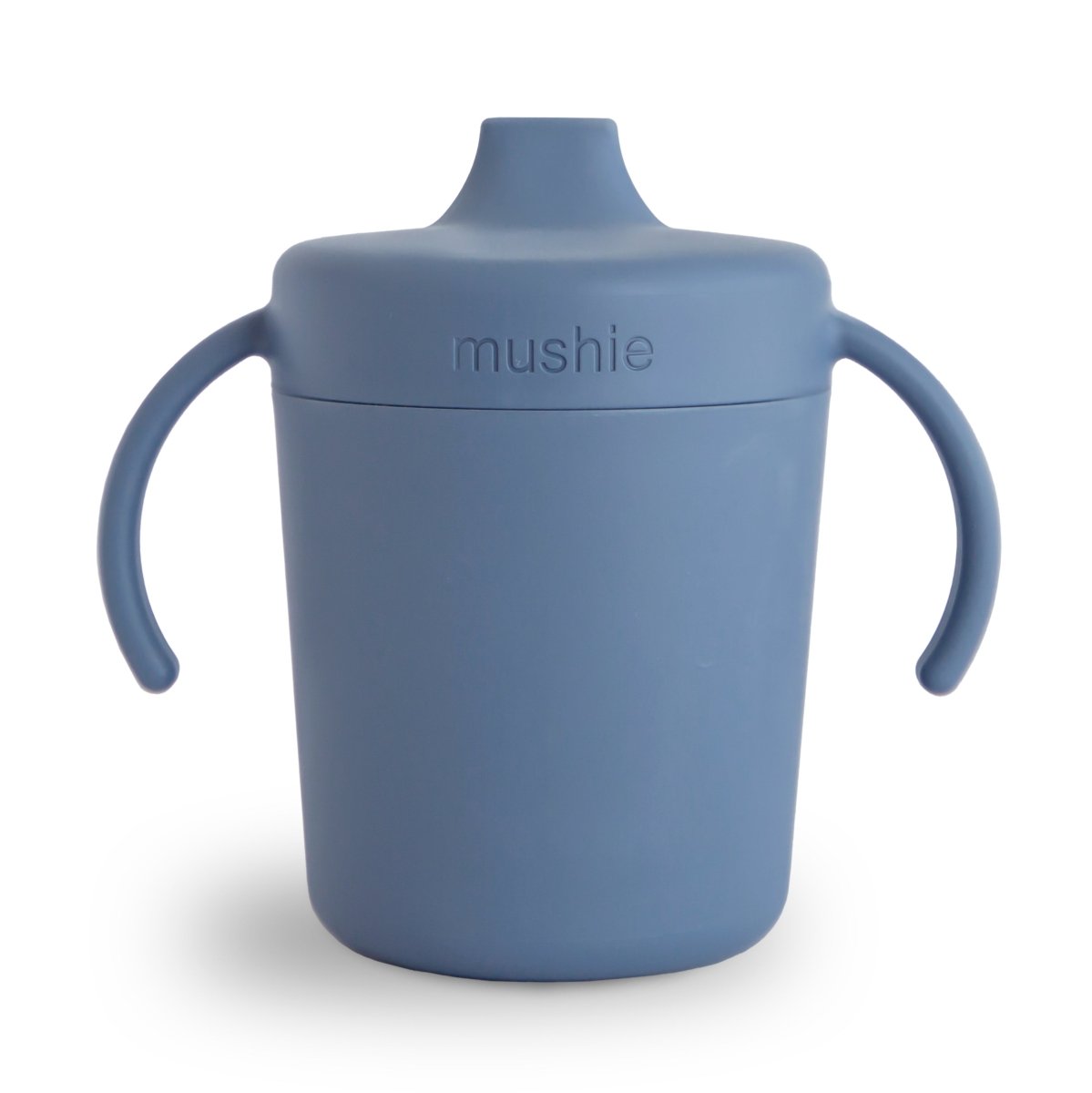 Mushie Mushie Trainer Sippy Cup Dishwasher and Microwave Safe with Easy Grip Handles - 