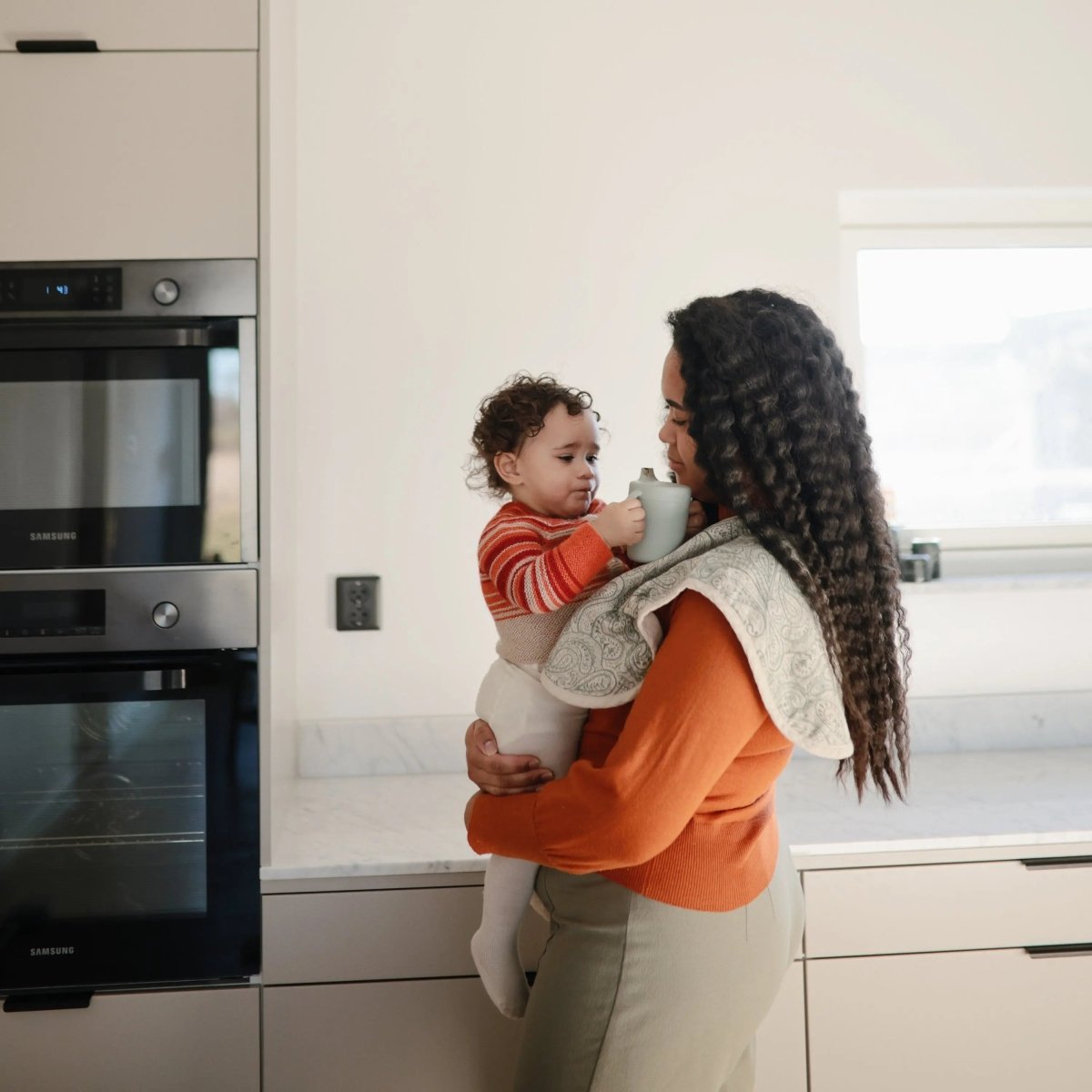 Mushie Mushie Trainer Sippy Cup Dishwasher and Microwave Safe with Easy Grip Handles - Everetts Place Boutique - 