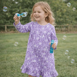 Sweet Bamboo Mushroom Floral Boho Dress - 