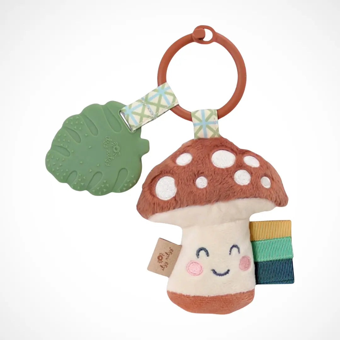 Kolorful Mushroom Rattle + Teether - 