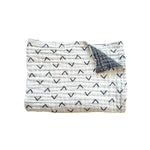 Harp Angel Boutique Muslin 6 - Layer Blanket with Black Arrows for Stylish Baby Comfort - 