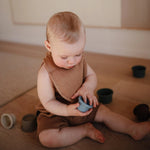 Mushie Muslin Bibs for Babies with Dual Snap Closure - Soft and Absorbent Multi - Layered Design - 