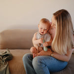 Mushie Muslin Bibs for Babies with Dual Snap Closure - Soft and Absorbent Multi - Layered Design - 