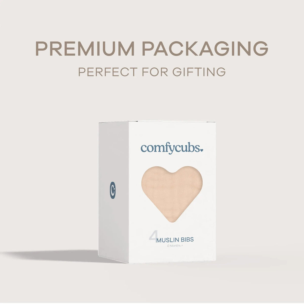 Comfy Cubs Muslin Bibs in Blush - 