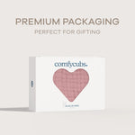 Comfy Cubs Muslin Bibs in Mauve - 