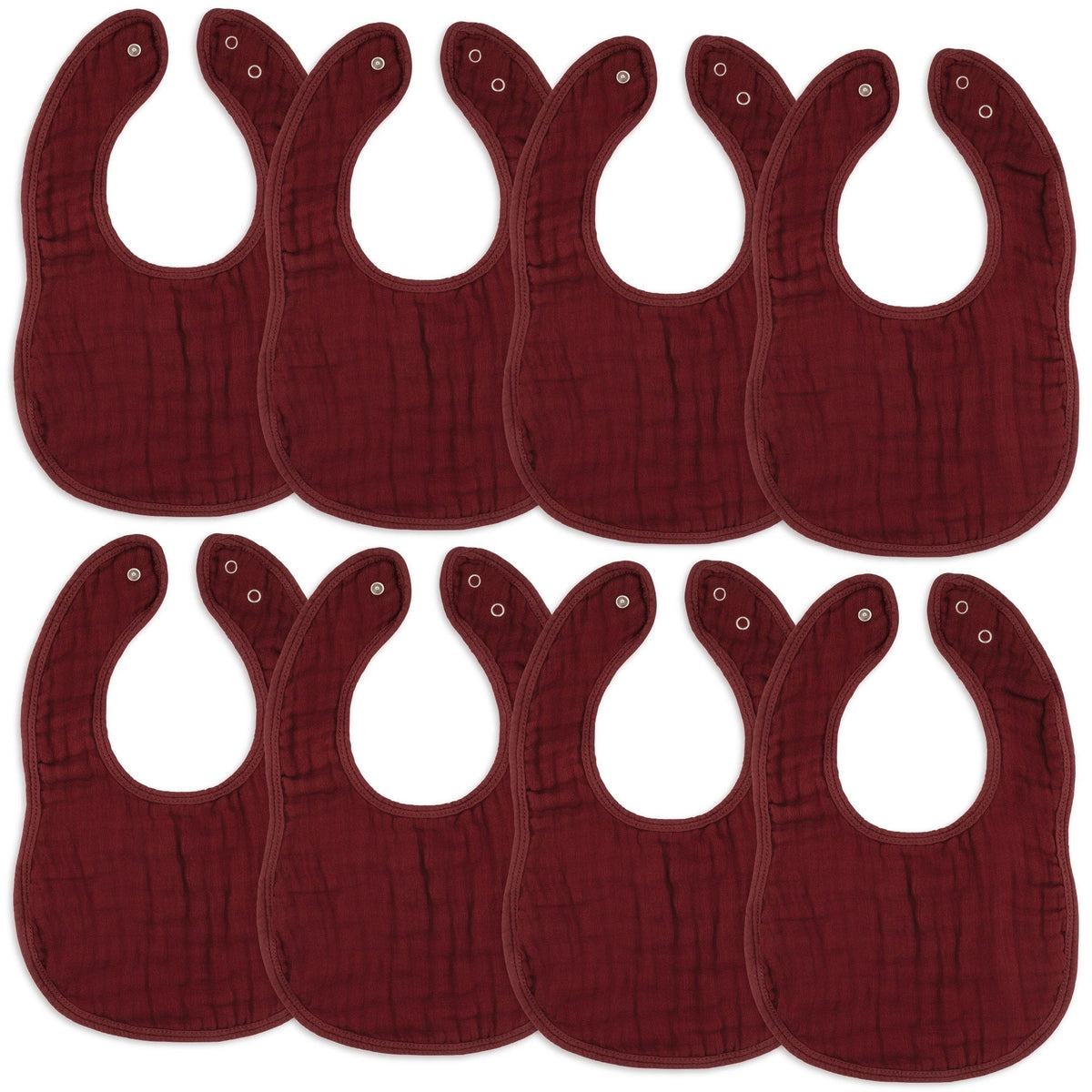 Comfy Cubs Muslin Bibs in WineEveretts Place