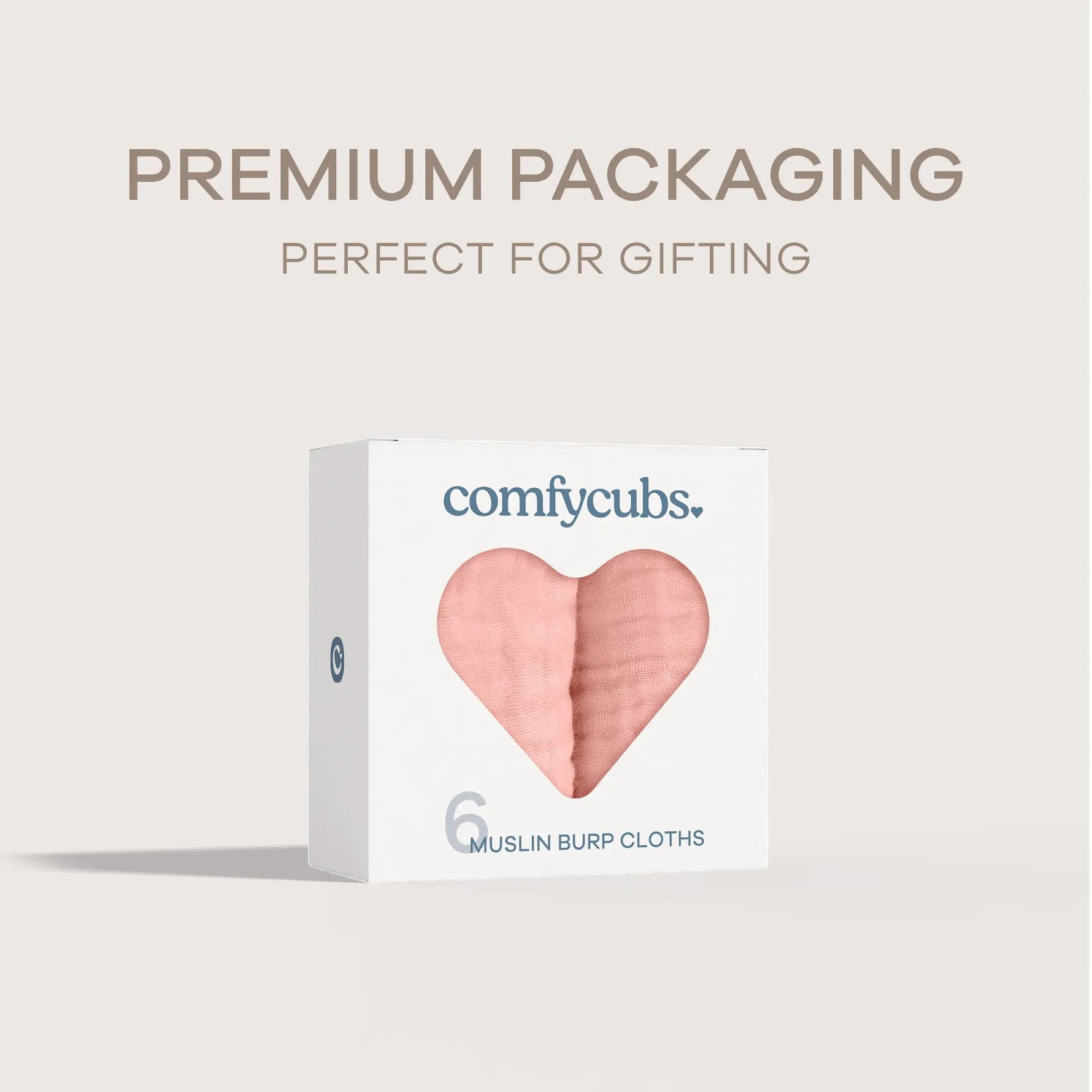 Comfy Cubs Muslin Burp Cloths in Bold Blush - 