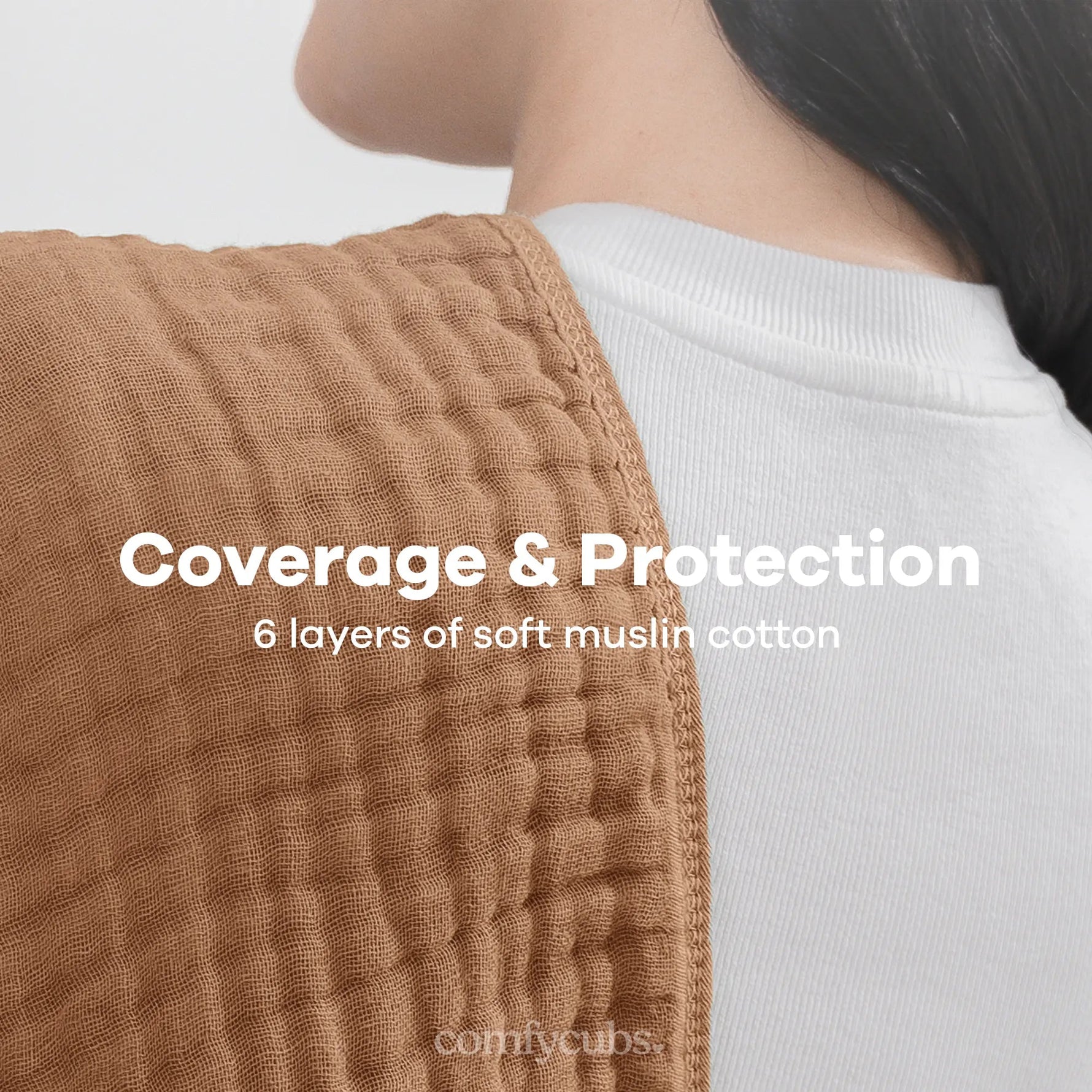 Comfy Cubs Muslin Burp Cloths in Multicolor - 