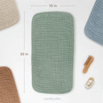 Comfy Cubs Muslin Burp Cloths in Multicolor - 