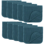 Comfy Cubs Muslin Burp Cloths in Neptune - 