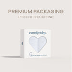 Comfy Cubs Muslin Burp Cloths in White - 