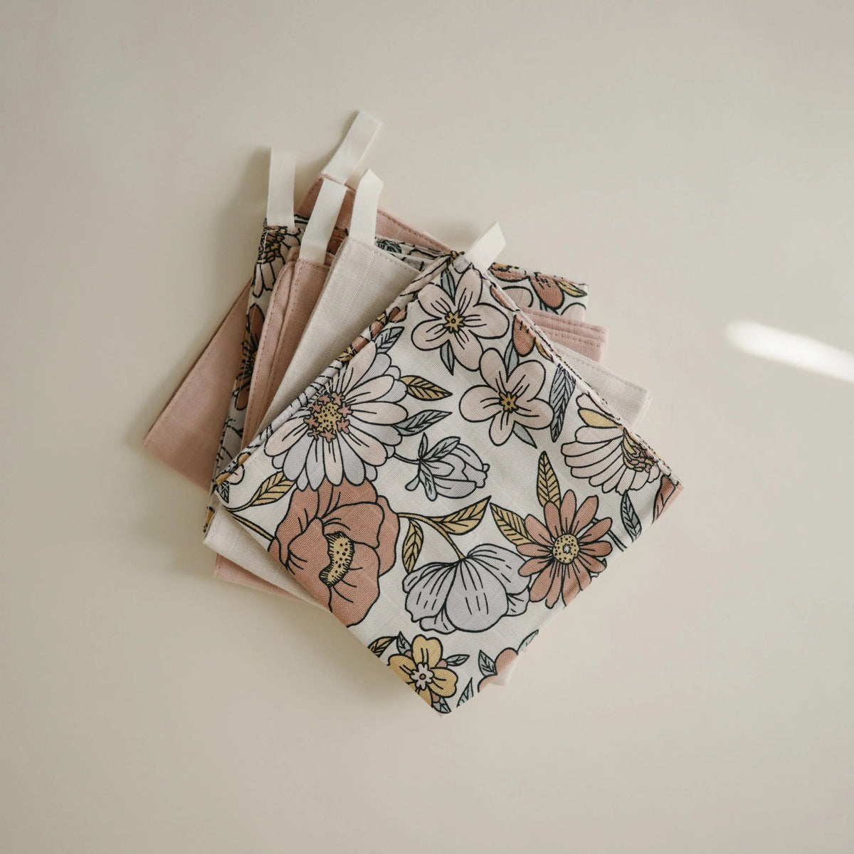 Mushie Muslin Cotton Washcloth - 