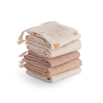 Mushie Muslin Cotton Washcloths Made of 100 Percent Organic Cotton - Everetts Place Boutique - 