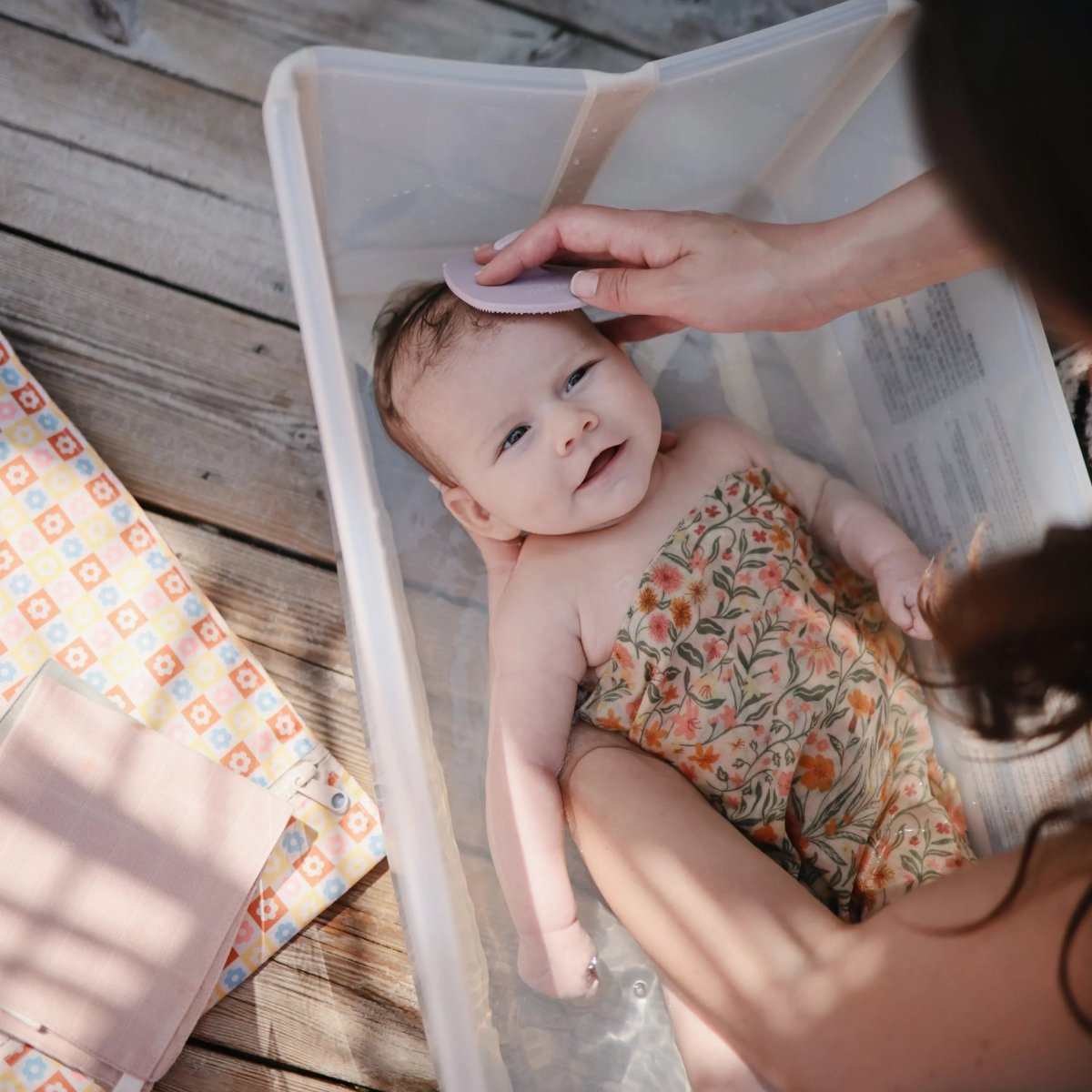 Mushie Muslin Cotton Washcloths Made of 100 Percent Organic Cotton - Everetts Place Boutique - 