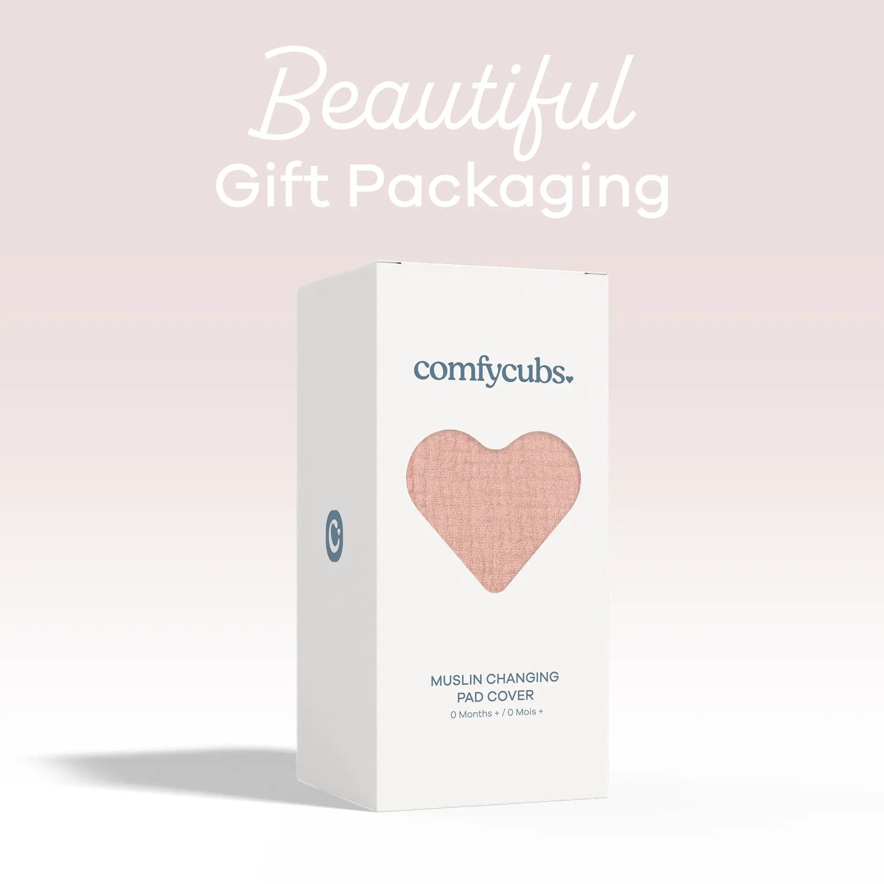 Comfy Cubs Muslin Fitted Changing Pad Cover, 1 Pack - 