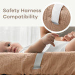 Comfy Cubs Muslin Fitted Changing Pad Cover, 1 Pack - 