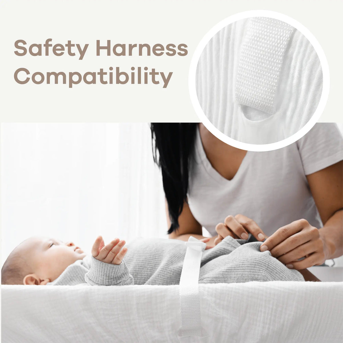 Comfy Cubs Muslin Fitted Changing Pad Cover, 1 Pack - 