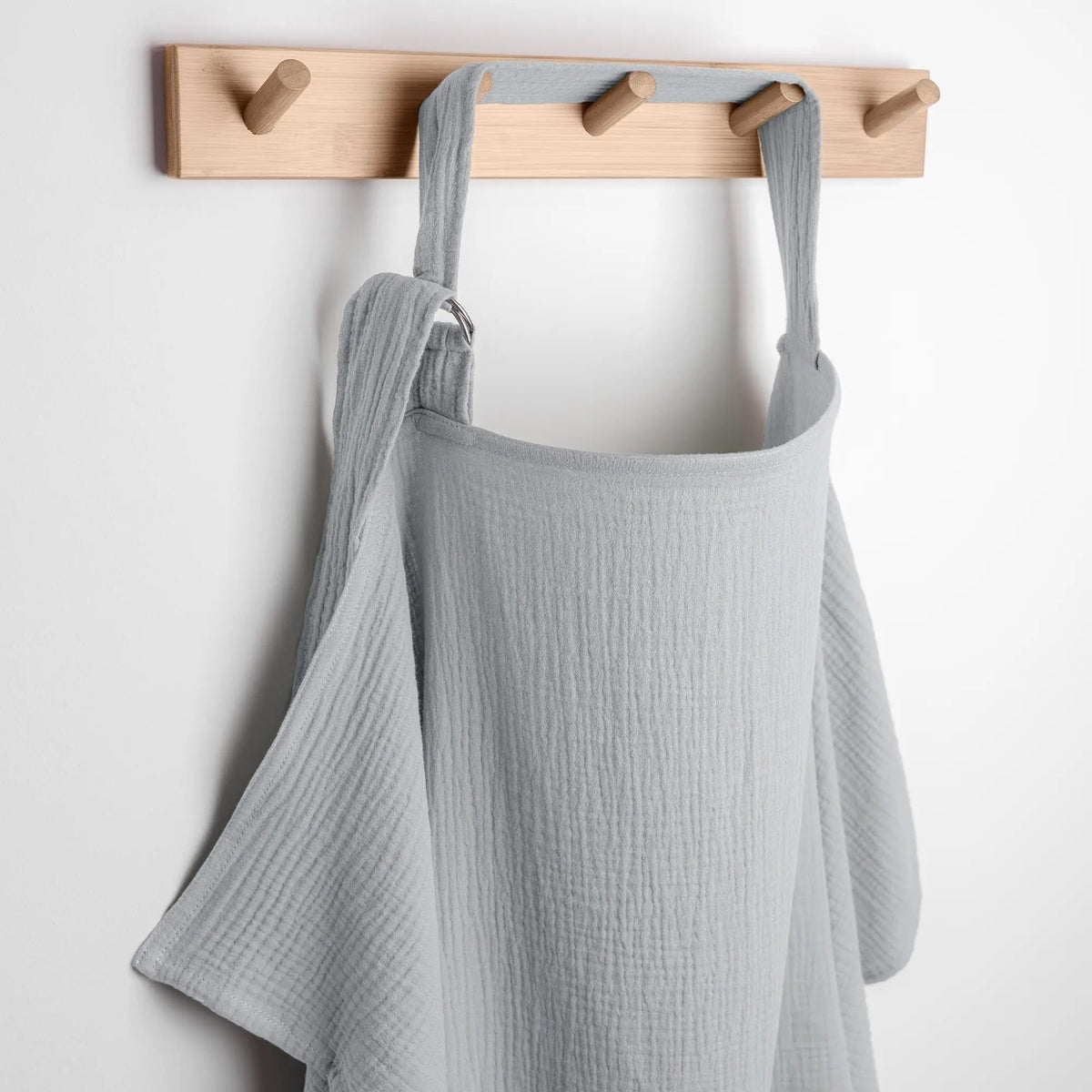 Comfy Cubs Muslin Nursing Cover, Pack of 1 in Heather Blue - 