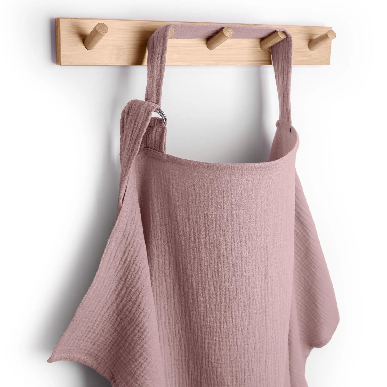 Comfy Cubs Muslin Nursing Cover, Pack of 1 in Mauve - 