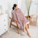 Comfy Cubs Muslin Nursing Cover, Pack of 1 in Mauve - 