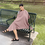 Comfy Cubs Muslin Nursing Cover, Pack of 2 in Blush and Mauve - 