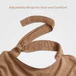 Comfy Cubs Muslin Nursing Cover, Pack of 2 in Sand and Cedar - 